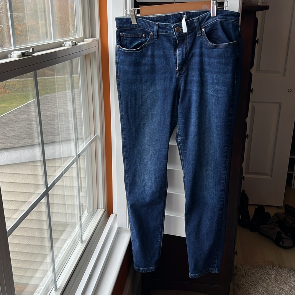 LC Lauren Conrad 14 Skinny Mid-Rise Jeans Stretch